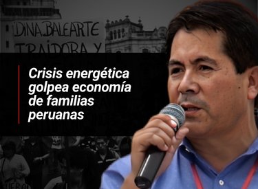 Crisis energética golpea economía de familias peruanas